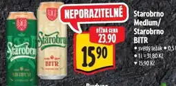 Albert Starobrno Medium/ Starobrno BITR nabídka