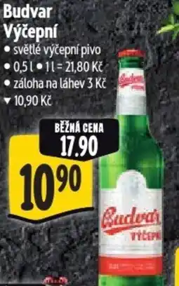 Albert Budvar Výčepní nabídka