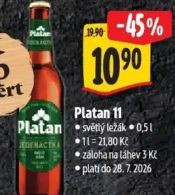 Albert Platan 11 nabídka