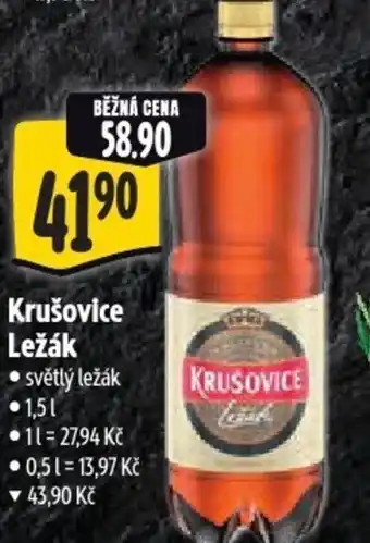 Albert Krušovice Ležák nabídka