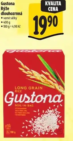 Albert Gustona Rýže dlouhozrnná nabídka