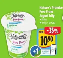 Albert Nature's Promise Free From Jogurt bílý nabídka