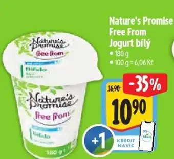 Albert Nature's Promise Free From Jogurt bílý nabídka