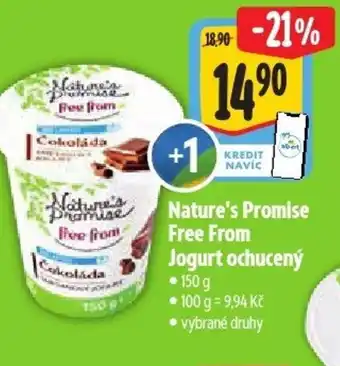 Albert Nature's Promise Free From Jogurt ochucený nabídka