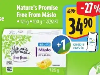 Albert Nature's Promise Free From Máslo nabídka