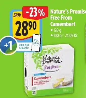 Albert Nature's Promise Free From Camembert nabídka