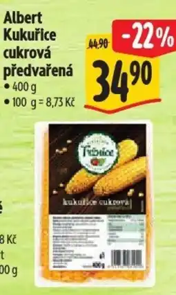 Albert Albert Kukuřice cukrová předvařená nabídka