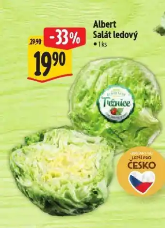Albert Albert Salát ledový nabídka