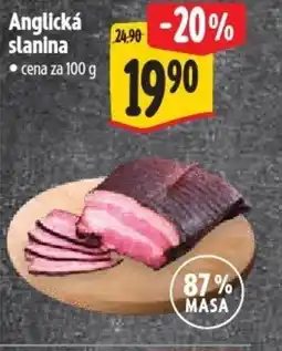 Albert Anglická slanina nabídka