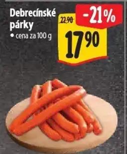 Albert Debrecínské párky nabídka