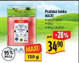 Albert Pražská šunka Maxi nabídka
