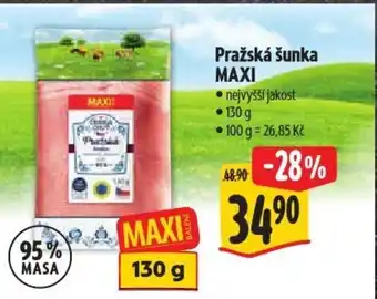Albert Pražská šunka Maxi nabídka