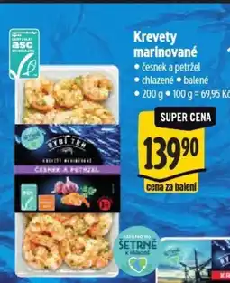 Albert Krevety marinované nabídka
