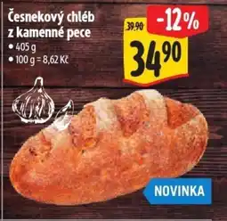 Albert Česnekový chléb z kamenné pece nabídka