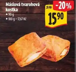 Albert Máslová tvarohová kostka nabídka