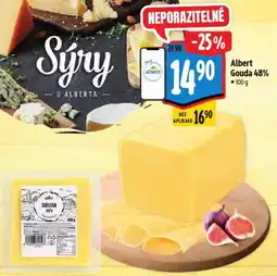 Albert Albert Gouda 48% nabídka