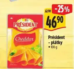 Albert Président - plátky nabídka