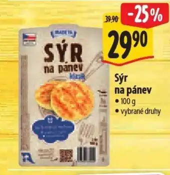 Albert MADETA Sýr na pánev nabídka