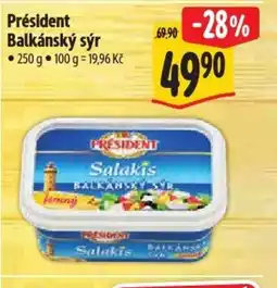 Albert Président Balkánský sýr nabídka