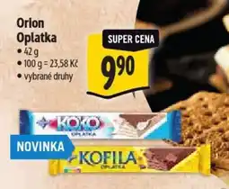 Albert Orion Oplatka nabídka