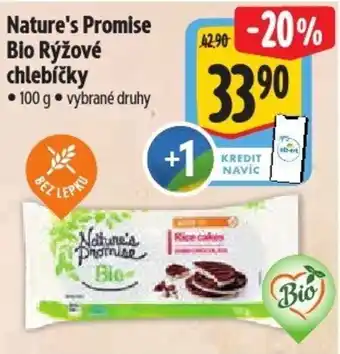 Albert Nature's Promise Bio Rýžové chlebíčky nabídka