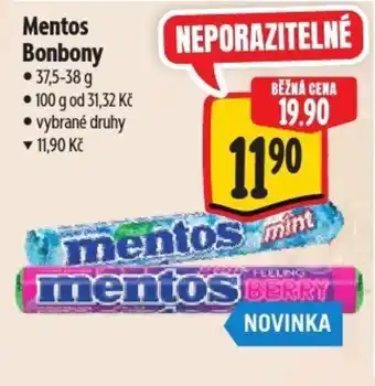 Albert Mentos Bonbony nabídka