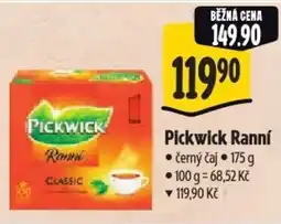 Albert Pickwick Ranní nabídka