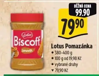 Albert Lotus Pomazánka nabídka
