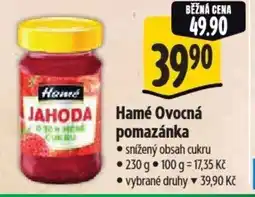 Albert Hamé Ovocná pomazánka nabídka