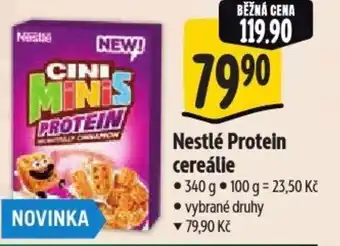 Albert Nestlé Protein cereálie nabídka