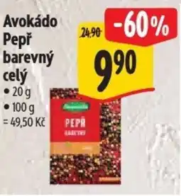 Albert Avokádo Pepř barevný celý nabídka