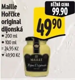 Albert Maille Hořčice original dijonská nabídka