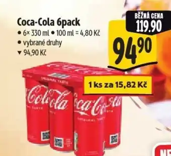 Albert Coca-Cola 6pack nabídka