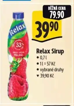 Albert Relax Sirup nabídka