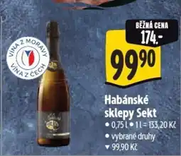 Albert Habánské sklepy Sekt nabídka