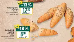 Billa Rohlik žitný sypaný z naši pece 1 ks nabídka