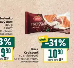 Billa Brick Croissant nabídka