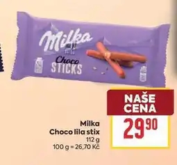 Billa Milka Choco lila stix nabídka