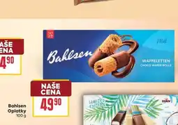 Billa Bahlsen Oplatky nabídka