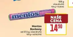 Billa Mentos Bonbony od nabídka