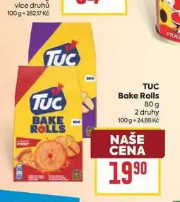 Billa TUC Bake Rolls nabídka