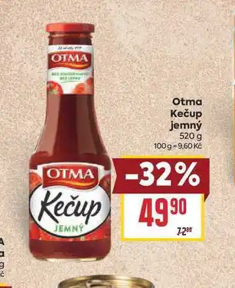 Billa Otma Kečup jemný nabídka