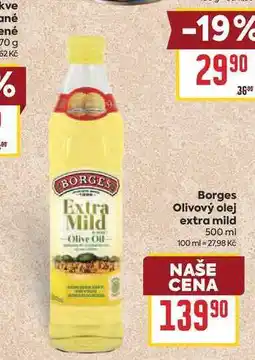 Billa Borges Olivový olej extra mild nabídka