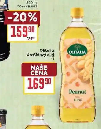 Billa Olitalia Arašídový olej nabídka