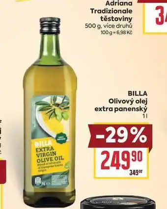 Billa BILLA Olivový olej extra panenský nabídka