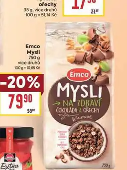 Billa Emco Mysli nabídka