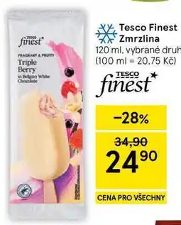 Tesco Tesco Finest Zmrzlina, 120 ml, vybrané druhy nabídka