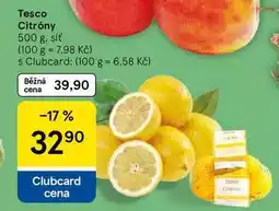 Tesco Tesco Citróny, 500 g. síť nabídka
