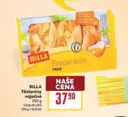 Billa BILLA Těstoviny vaječné nabídka