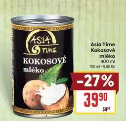 Billa Asia Time Kokosové mléko nabídka